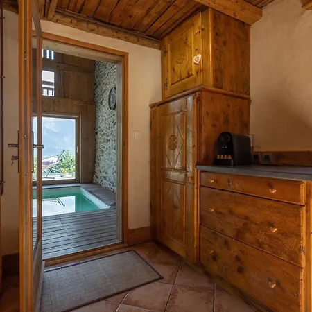 Апартаменты Ferme De Faustine 1 - Piscine Сен-Жерве-Ле-Бэн